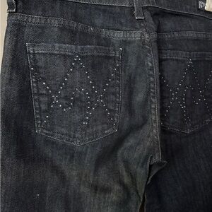 Citizens of Humanity Ingrid Stretch Dark Wash Low Waist Flare Jeans